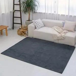 카페트 포근 방수러그 차콜 100x150