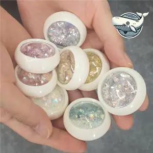 [콩심팥심]사랑스러운 글리터 네일아트 스팽글 8종 세트