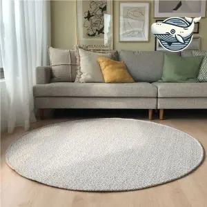 밀림방지 원형 러그 카페트 실내용 방석 감성 쇼파카페트