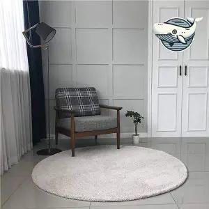 부드러운 디자인 원형러그 단모 카페트 인테리어 침실카페트