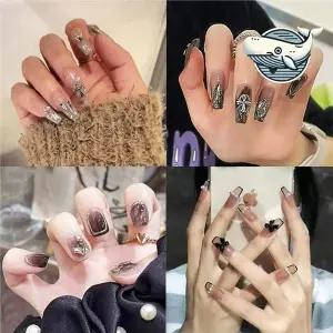 [콩심팥심]스타일리시 오브제 네일팁 셀프 파츠 10종