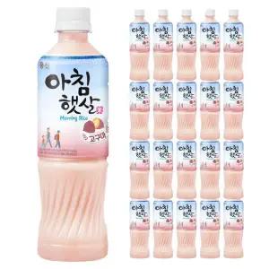웅진 아침햇살 고구마 500ml 20개