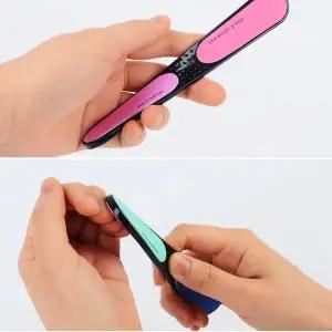 손톱정리기 손톱 발톱 야스리 4단계 네일 정리기