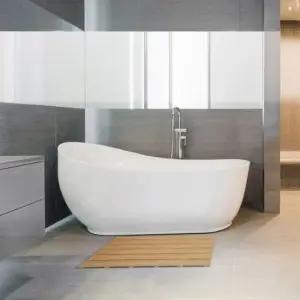 [SBD] 발판용품 욕실사각매트 주방원목 소형