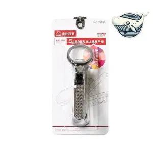 편리한 돋보기 손톱깎이 검정 색상 손톱관리