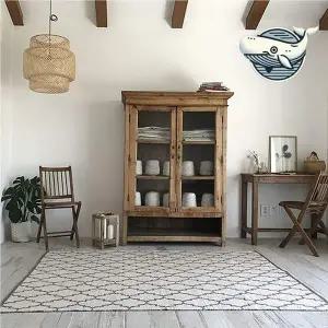 [콩심팥심]양면사용 면러그 보카시 패턴 거실 침실 카페트 침실카페트