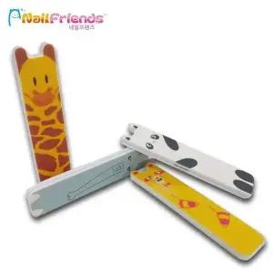 미니프렌즈 네일 샤이너 파일 손톱 정리 케어 광택 2P