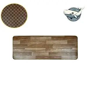 [콩심팥심]양면 우드 스타일 주방매트 대형 발매트 편안한