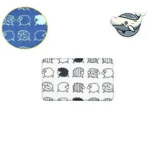 [콩심팥심]양면 발매트 주방 앙증맞은 양 디자인 소재