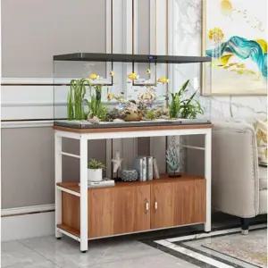 어항철제 다이 축양장 받침대 선반 A. 화이트 프레임+화이트 보드 50x30x70cm