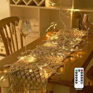 불이 켜진 고즈웰 자작나무 화환 크리스마스 유연한 DIY 7.8피트 윌로우 바인 플러그 또는 타이머로