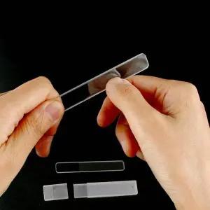 손톱야슬이 투명 유리 네일파일 손톱광택기 미니야