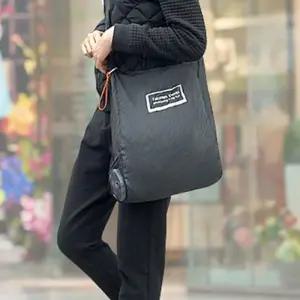 [라일리] Rly 캔버스백 롤업백 장바구니 시장가방 휴대용