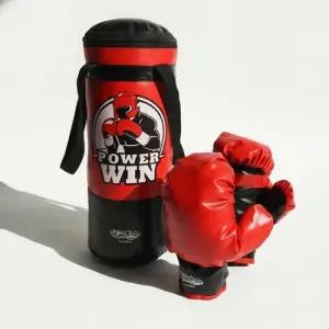 아이워너 어린이 샌드백 글러브 복싱 세트 유아 가정용 홈트