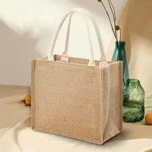 [라일리] Rly 린넨 캔버스백 중형 가방 여름 수납 학생 핸드