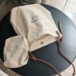 [라일리] Rly 캔버스백 패션백 패션 데일리 사계절 가방 배색