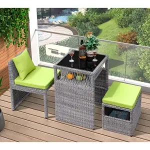 야외테이블 테라스테이블 베란다 라탄 팬텀커피 컬러체인지