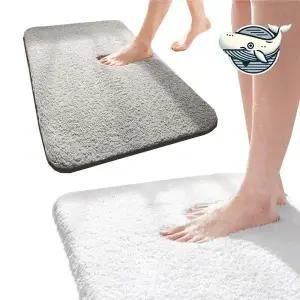 [골드스마일]욕실 방수 발매트 부드러운 극세사 털매트