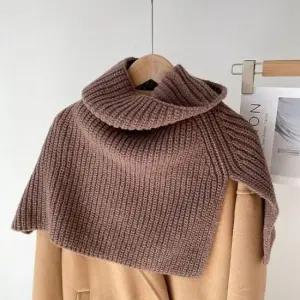 레이어드목티 골지터틀넥 브라운 여성니트