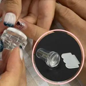 아트 투명 실리콘 꾹꾹이 네일 스탬프