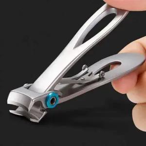 넓은 각도 손톱 발톱 깎이 실버 대형 1P 네일도구