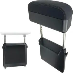 벨로링크 암레스트 차량용 시트 갭 보관함 충전기 정리함 팔뚝 손목 지지대 조절식 중앙 블랙