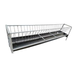 양면 양 먹이통 자동급식기 컬러 1m 사료통 통 농장용 튼튼한 스틸