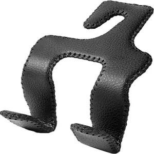 가방과 위한 랜브리온 자동차 헤드레스트 후크 2 in 1 뒷좌석 행거 차량 가죽 정리함 보관 홀더 매칭