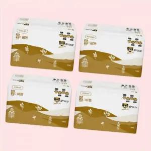 숲바른 프리미엄 골드 기저귀 밴드 스트랩 중형 M 120매 4567654