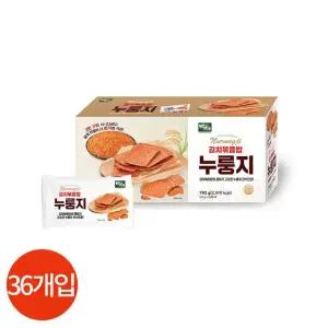백제 김치볶음밥 누룽지 22g x 36개입