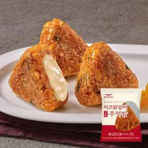 한우물 치즈닭갈비 주먹밥 100g 10개