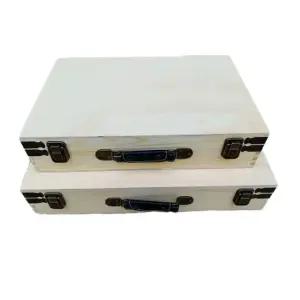 영정사진보관함 나무보관 추모 정리함 유품보관 골동품 소형 44x29x9.5cm