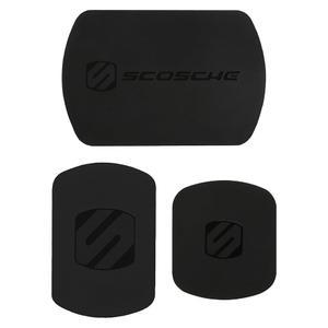 스코쉬 마그키 매직마운트 교체 금속판 키트 자동차용 마그네틱 휴대폰 홀더에 필요한 범용 자석 제외 대부분의 케이스와 호환 블랙