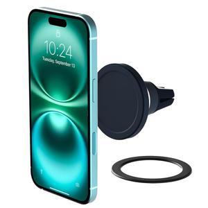 IOTTIE VELOX MAGSAFE 호환 에어 벤트 자동차 휴대폰 거치대 포함된 마그네틱 어댑터를 통해 12 13 14 15 16 17 시리즈 ANDROID 휴대폰용 범용