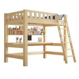 게이밍 벙커침대 침대 일체형 책상 원목 원룸 정사각형 침대 미포함