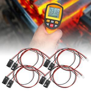 4쌍 적외선 회로 차단기 센서 3mm LED 램프 거리 계산 모듈 DC 3-5V IR 브레이크 빔 100cm