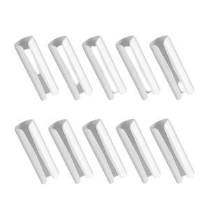 ZHQZZPH 침대 시트 그 및 패스너 매트리스용 10pcs 헤비 듀티 클립 미끄럼 방지 클립으로 시트를 안전하게 고정 침구용 흰색 홀더
