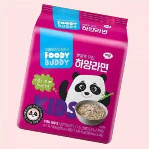 푸디버디 하양라면 80g 4개 4523887