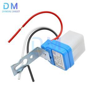 AS-10 10A 포토 스위치 센서 자동 켜짐 꺼짐 Photocell 가로등 제어 AC/DC 범용 12V