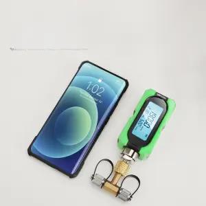 디지털 진공게이지 디스플레이 테스터 압력 측정기 가스 휴대용 전자식 전자 냉매 매니폴드