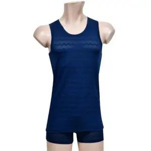 지그재그 인견 남성 런닝 드로즈 세트 3매