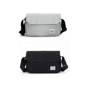 지퍼 포켓 편리한 수납 보조가방 메신저백 MJ6262 캔버스백 캔버스가방 학생크로스백