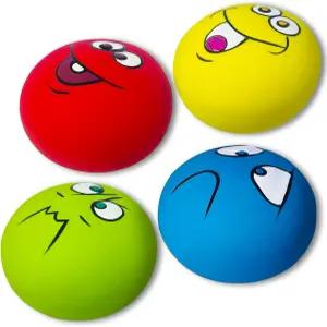 작은 개를 위한 삐걱거리는 장난감 2.2인치 평평한 공 라텍스 실내 실외