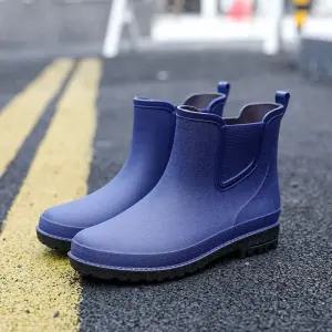 숏레인부츠 베이직 텃밭장화 남자 장마작업화 3컬러 VHF9+2EJl