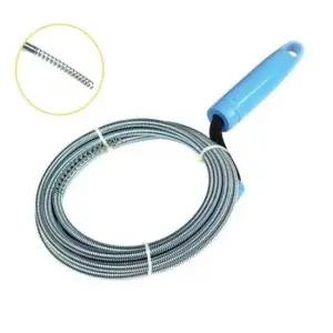 싱크대막힘청소 스프링 싱크대 배수관 욕조 세면대 변기 뚫어뻥-4M