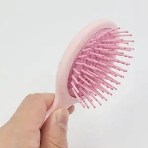 쿠션빗 쿠션 볼륨 헤어 브러쉬 파우치빗