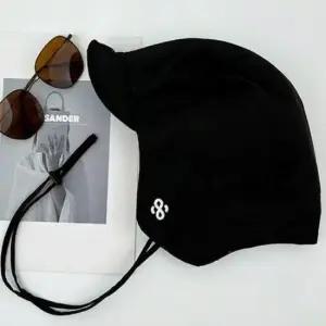 남자 패딩 파일럿 벙거지 바람막이 숏챙 귀달이모자