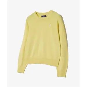 예일 YALE 우먼즈 컴포트 울 라운드 니트_옐로우 YEW1KT201ALY 371827