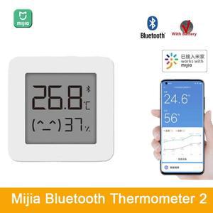 기존 Mijia Bluetooth 온도계 2 무선 스마트 전기 디지털 습도 센서 모니터는 APP와 함께 작동합니다.