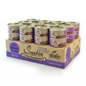 [JED] 영양 80g 24P 습식 고양이 캔간식 게맛살 참치 기호성